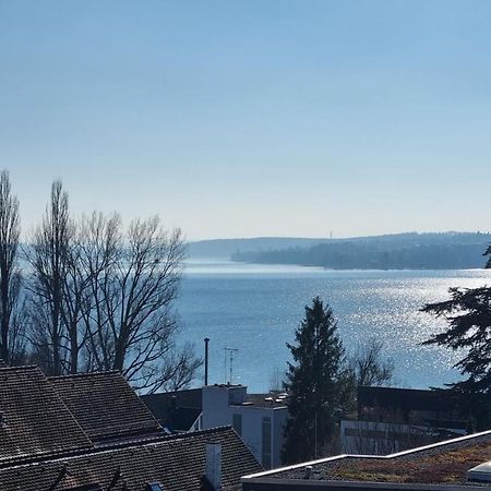 אוברלינגן Ferien Appartment Panoramica Mit Seeblick מראה חיצוני תמונה