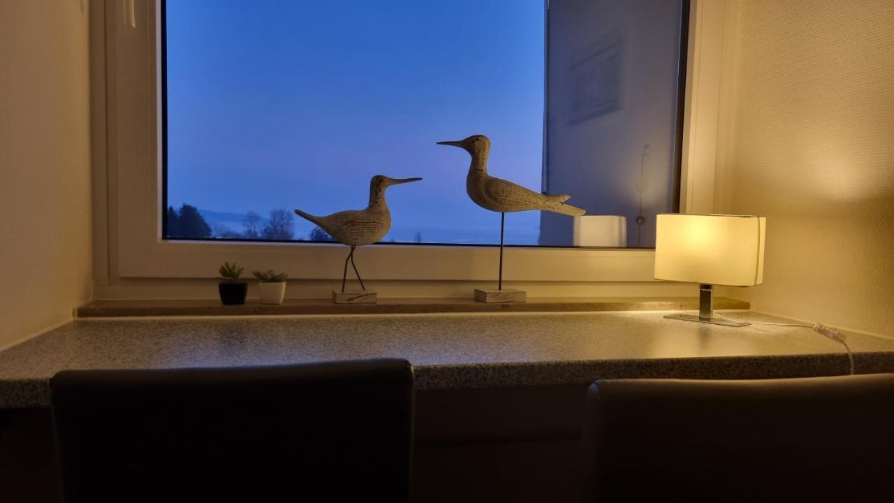 אוברלינגן Ferien Appartment Panoramica Mit Seeblick מראה חיצוני תמונה